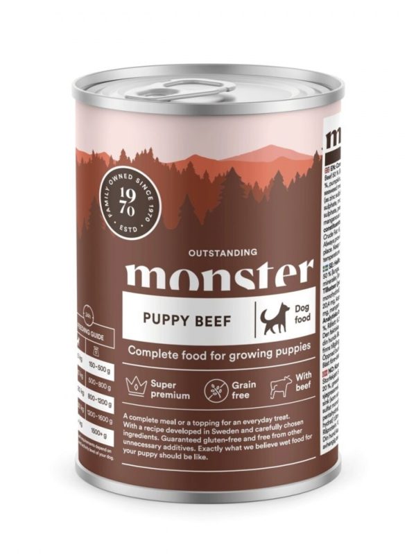 Monster Puppy Beef 400 g