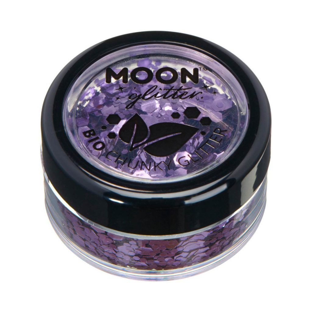 Moon glitter bio chunky, 3g Lila