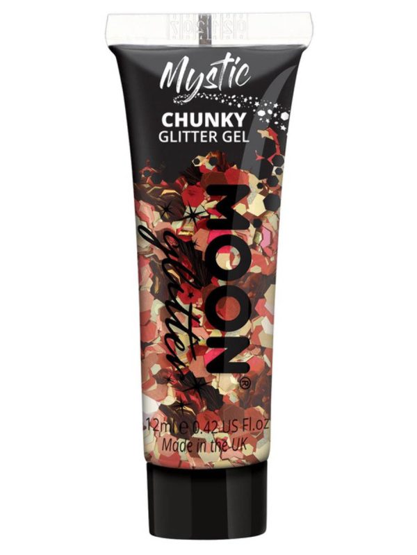 Moon mystic glitter gel i tub, chunky mix Autumn