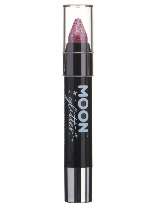 Moon sminkkrita, holografiskt glitter 3,5g Rosa