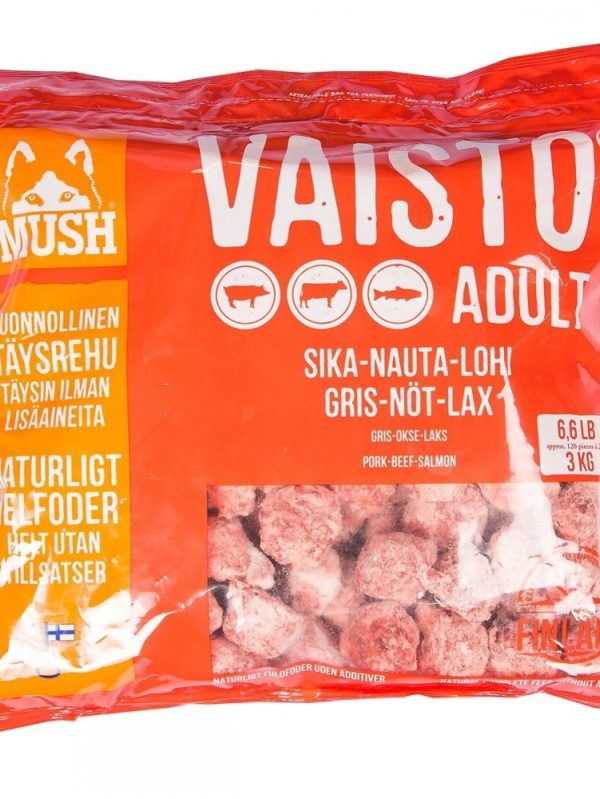 Mush Vaisto Gris-Nöt-Lax (3 kg)