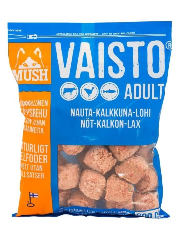 Mush Vaisto Nöt-Kalkon-Lax (800 g)