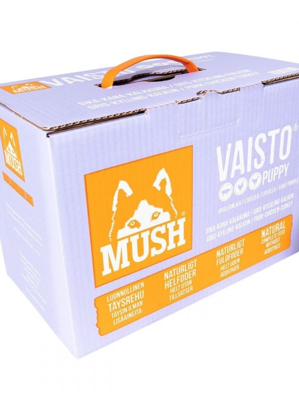 Mush Vaisto Puppy Gris-Kalkon-Kyckling (10 kg)