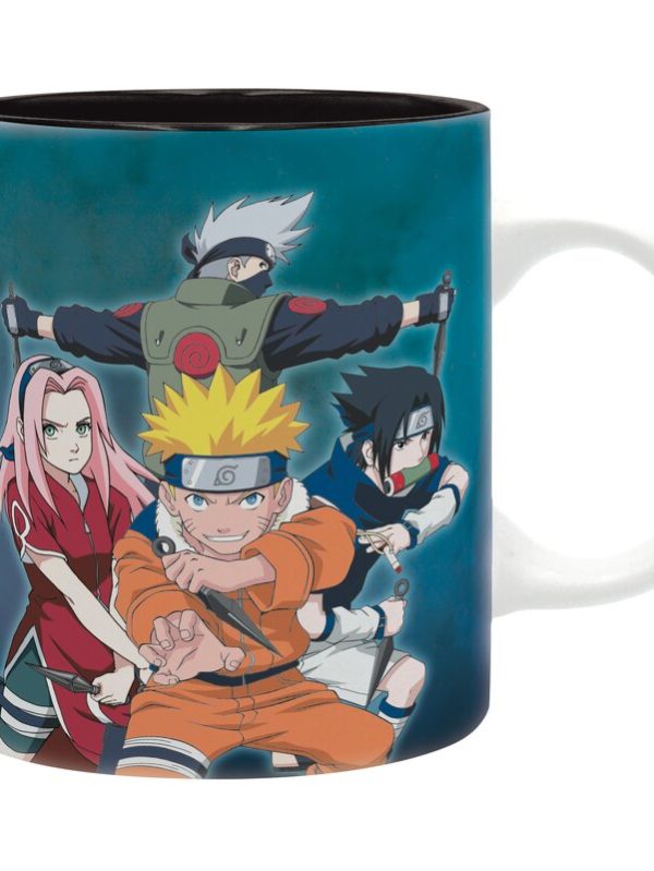 Naruto - Mug - 320 ml - Team 7 vs Haku/Zabuza