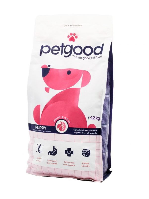 Petgood Puppy & Junior Insektsfoder (12 kg)