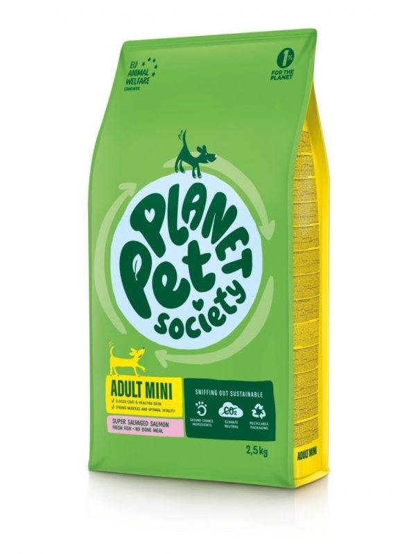 Planet Pet Society Dog Adult Mini Salmon (2,5 kg)