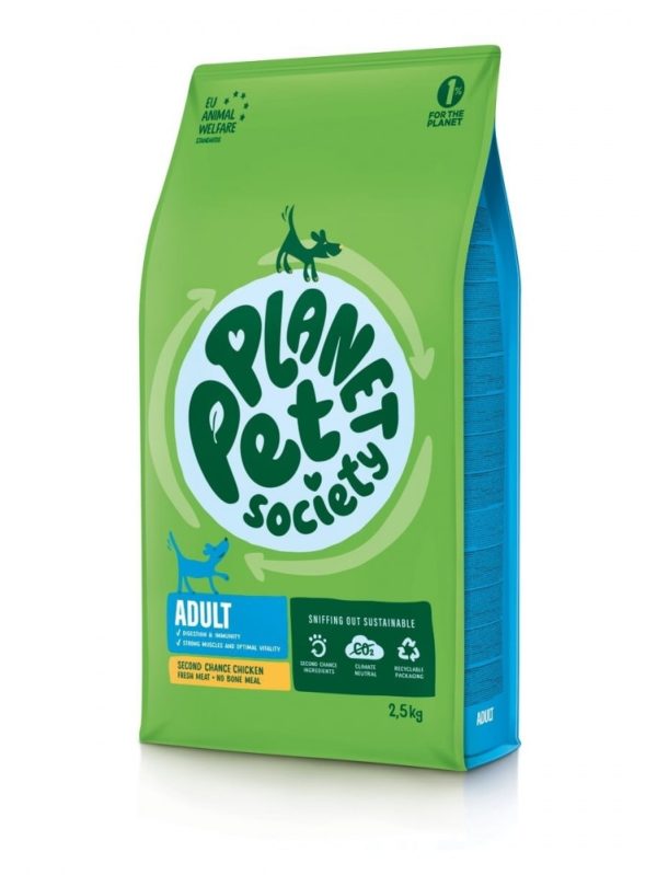 Planet Pet Society Dog Adult Second Chance Chicken (2,5 kg)