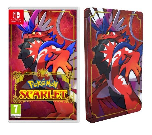 Pokémon Scarlet + Steelbook (Switch)