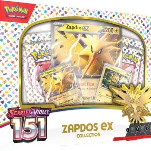 Pokemon Scarlet & Violet 3.5: 151 Zapdos EX Collection