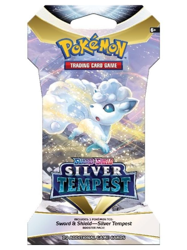 Pokemon Sword & Shield 12: Silver Tempest Sleeved Booster