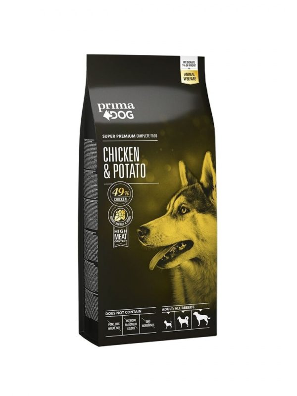 PrimaDog Adult All Breeds Chicken & Potato (10 kg)