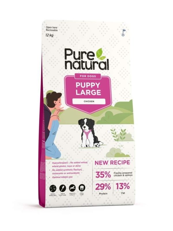 Purenatural Dog Puppy Large Chicken (12 kg)