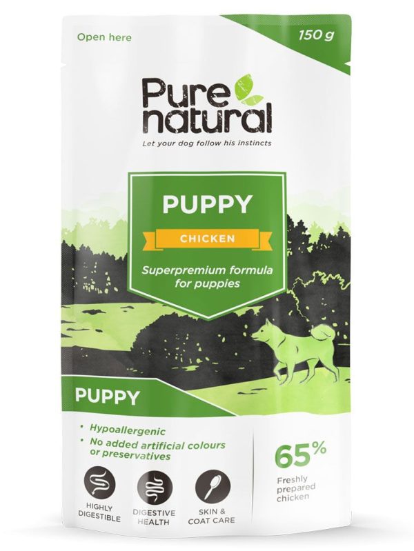 Purenatural Puppy Chicken 150 g