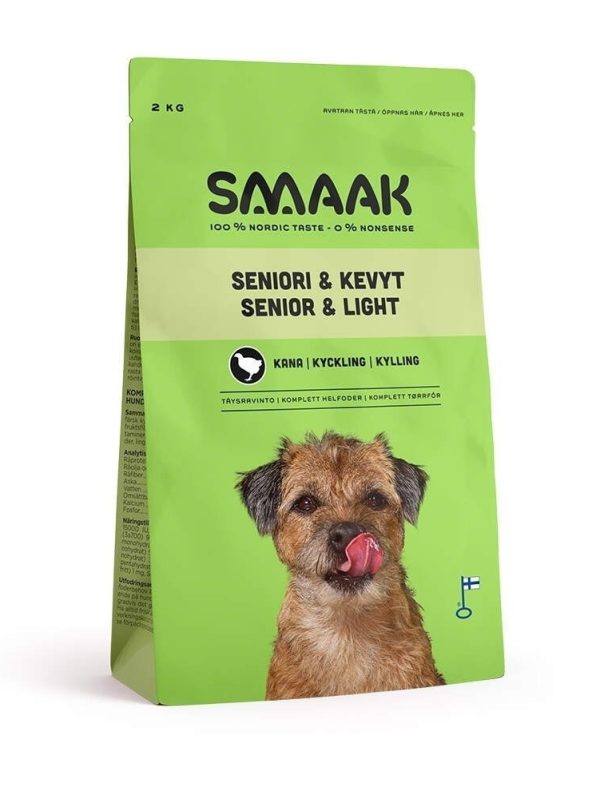 SMAAK Dog Senior & Light Kyckling (2 kg)