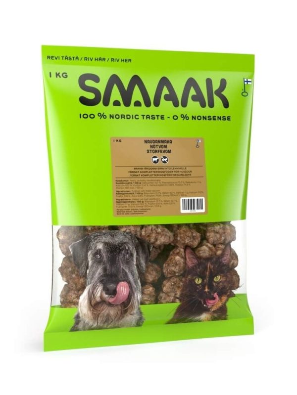 SMAAK Raw Complementary Nötvom 1 kg