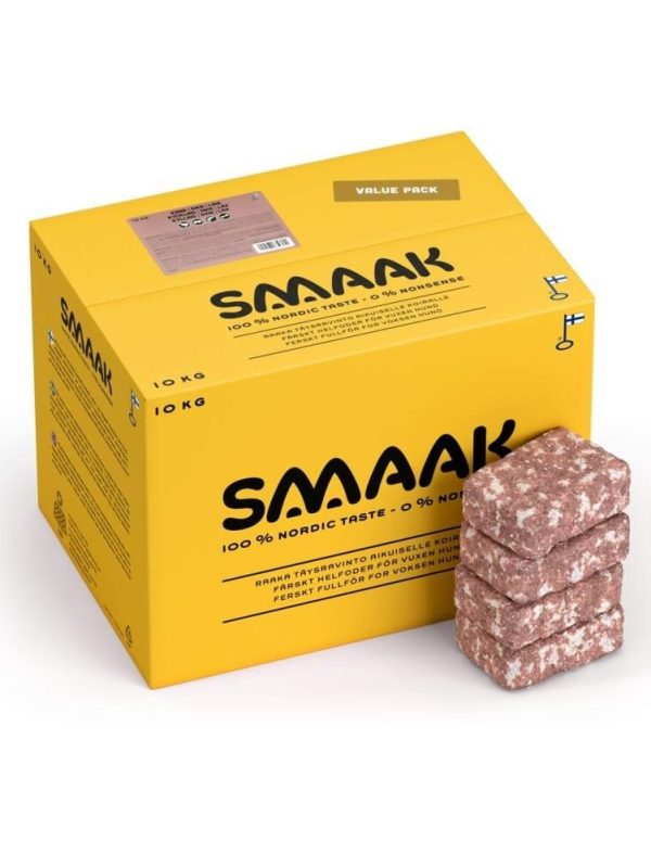 SMAAK Raw Complete Kyckling Gris Lax 10 kg