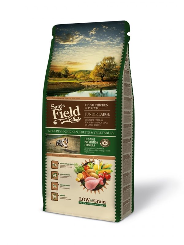 Sam's Field Junior Large Chicken & Potato (13 kg)