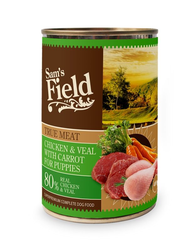 Sam's Field Puppy Chicken & Veal 400 g