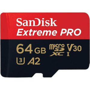 SanDisk Minneskort MicroSDXC E. Pro 64GB