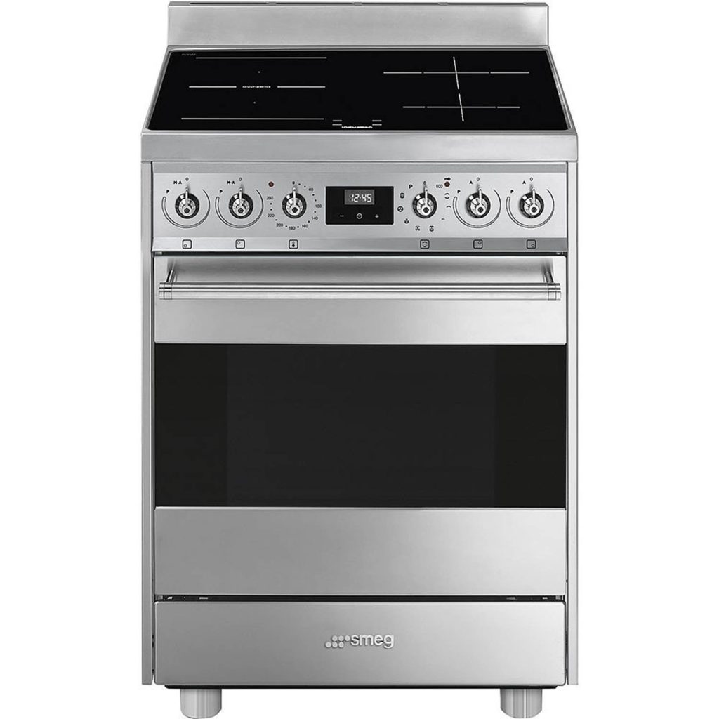 Smeg Symphony Classic Induktionsspis 60cm C6IPX9-1 (rostfritt stål)