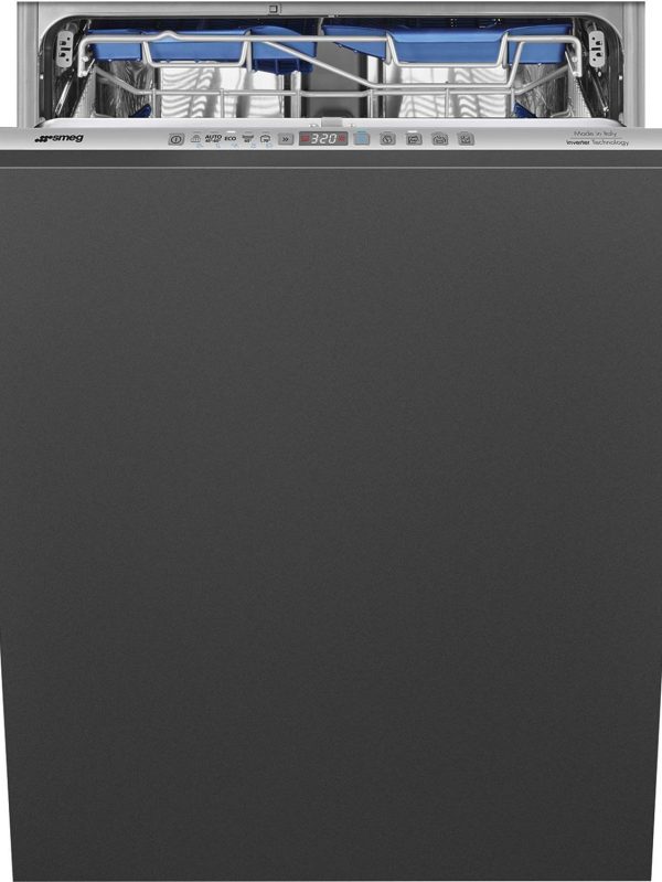 Smeg diskmaskin STL323BQLH (silver)