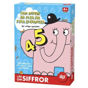 Spelet Fem myror siffror, flera spelare, +4 år