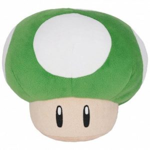 Super Mario - Mushroom Plush Green 15cm