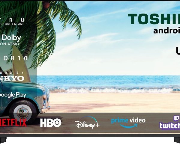 Toshiba 43" 43UA5D63DG / 4K Ultra HD / LED / Android TV / Chromecast