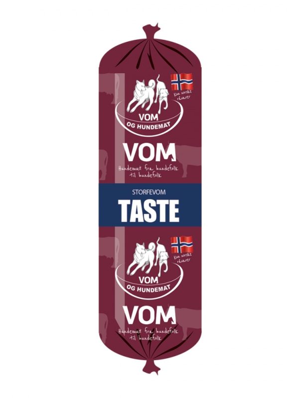 Vom Og Hundemat Taste Storfevom 500 g