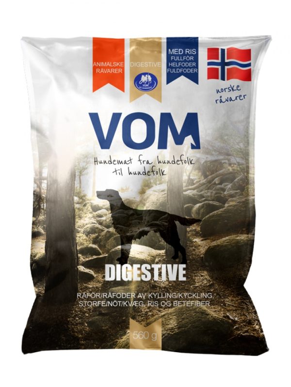 Vom og Hundemat Digestive Köttbullar 560 g