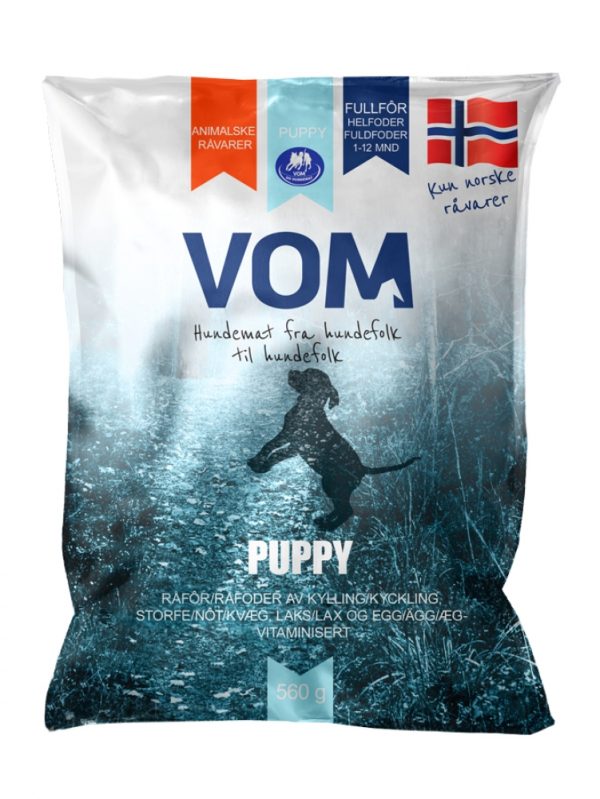 Vom og Hundemat Puppy Köttbullar 560 g