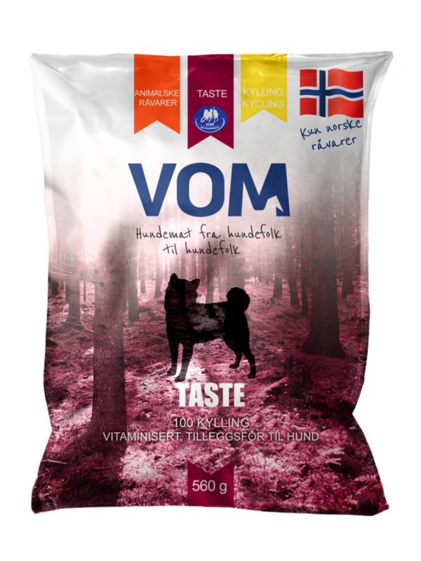 Vom og Hundemat Taste Kyckling Köttbullar 560 g