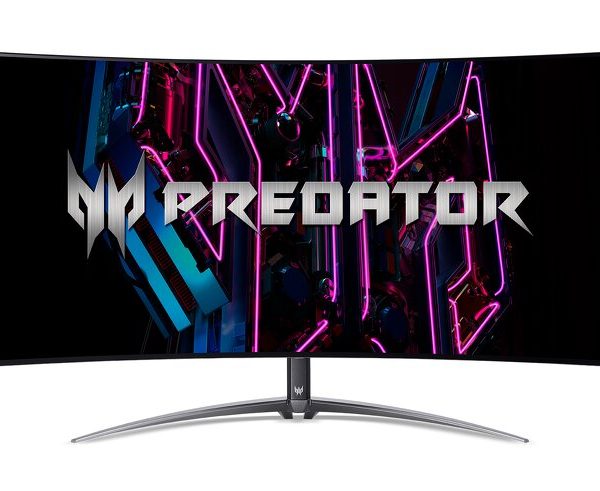 Acer Predator X45 OLED Curved / 44,5" / 3440 x 1440 / 240 Hz / 0.03ms / 2xHDMI,DP,USB-C / FreeSync