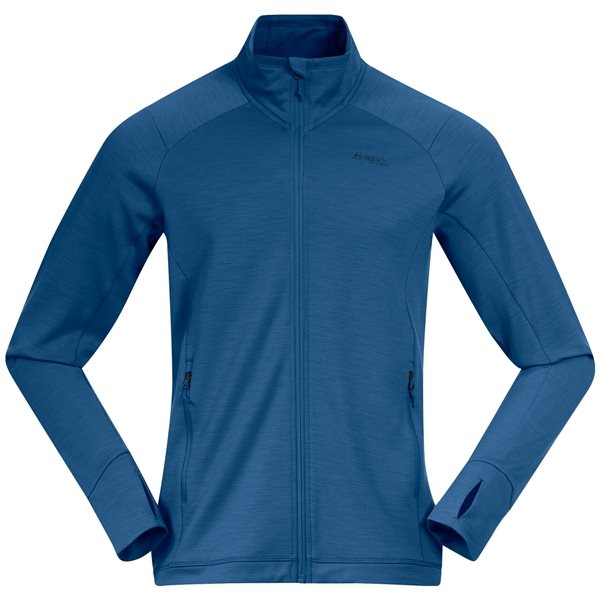 Bergans Ulstein Wool Jacket North Sea Blue