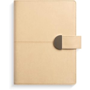 Burde Dagbok konstläder beige - 5321