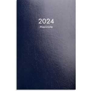 Burde Kalender Maxinote kartong blå - 3306