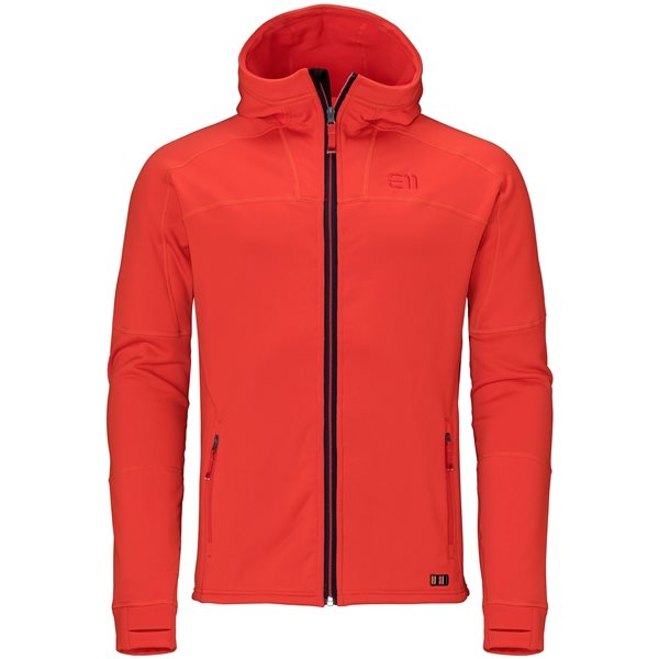 Elevenate Men's Hive Hood Red Glow