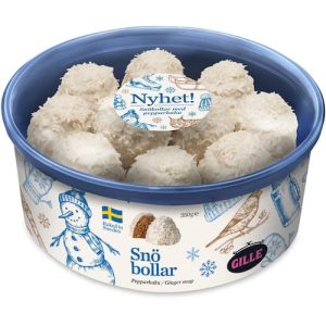 GILLE Kakor Snöbollar 350g