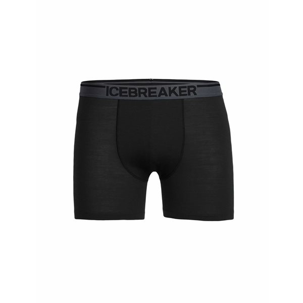 Icebreaker M Anatomica Boxers s Black/White