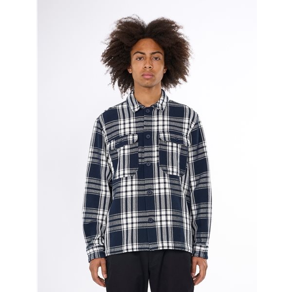 KnowledgeCotton Apparel Big Checkered Overshirt - Gots/Vegan