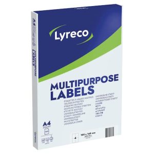 Lyreco Etikett 105x148mm