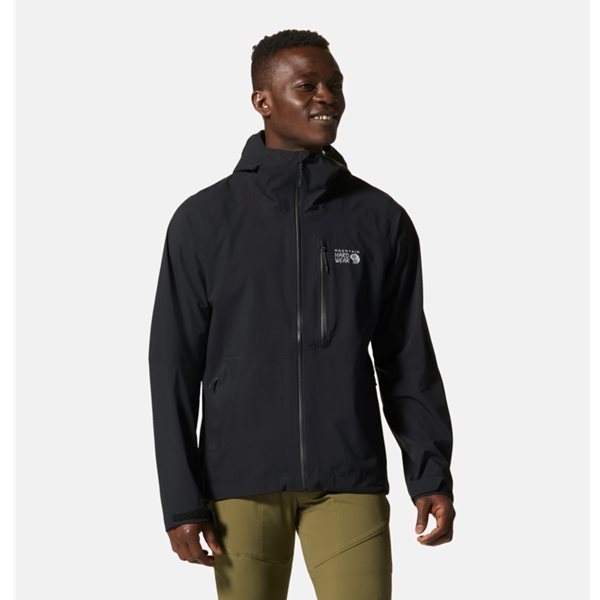 Mountain Hardwear Mens Stretch OzonicT Jacket Black