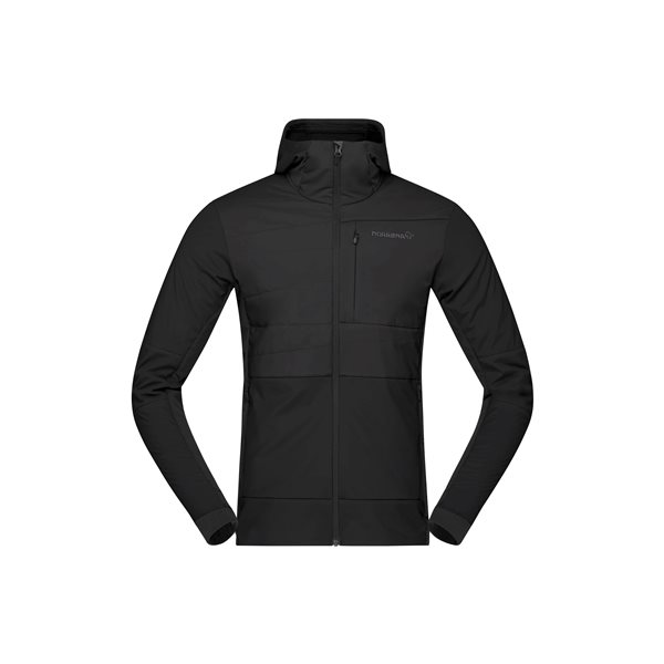 Norröna Falketind Alpha90 Insulated Zip Hood M's Caviar