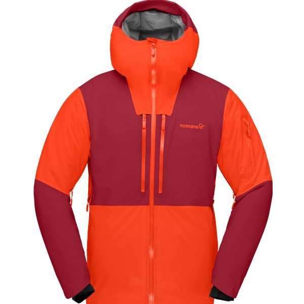 Norröna Lofoten Gore-Tex Thermo80 Jacket M's Arednalin/Rhubarb