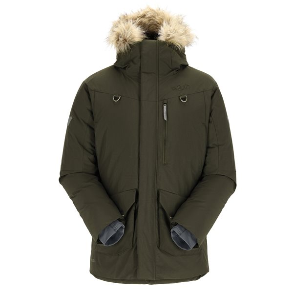 Rab Arctus Down Parka Army