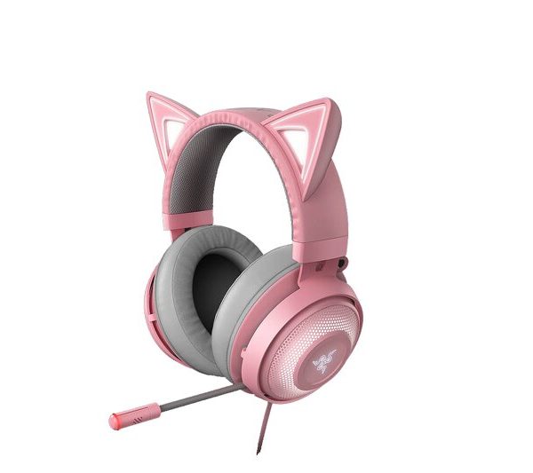 Razer Kraken Kitty Chroma - Quartz