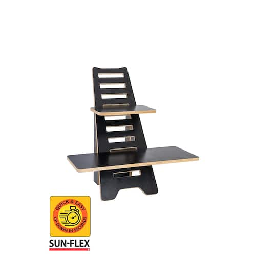 SUN-FLEX® Bord Easydesk Rise svart