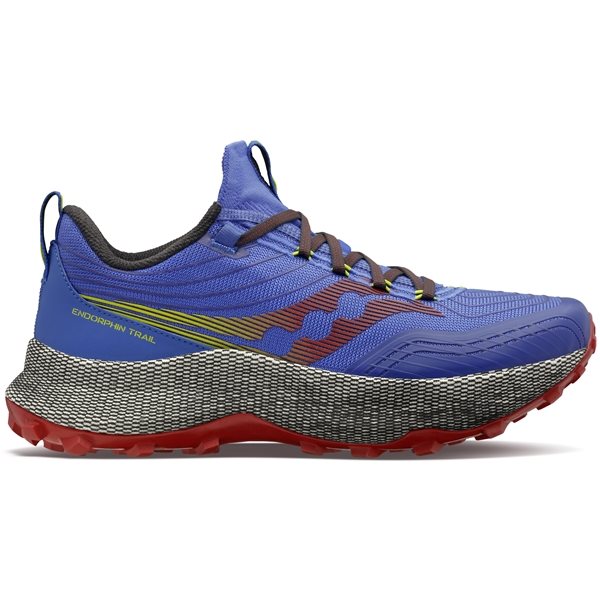 Saucony Endorphin Trail Men Blue Raz/Spice