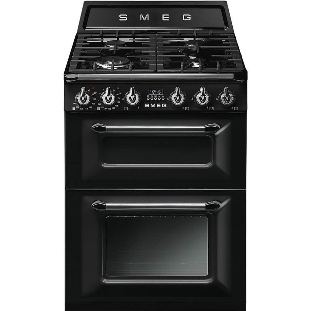 Smeg Victoria Gasspis 60cm TR62BL (svart)